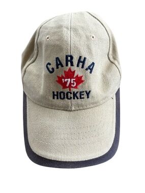 2/$35 Vintage Team CARHA Hockey Dad Hat | Retro Sportswear Cap
